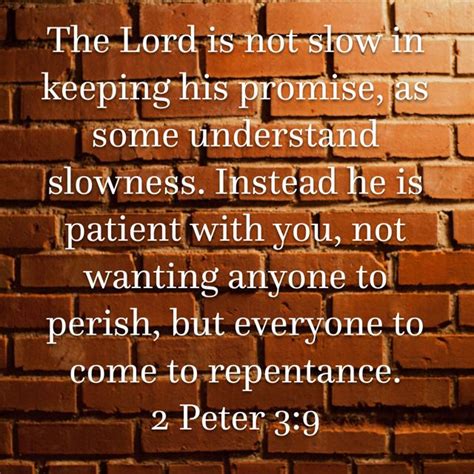 2 Peter 39 New International Version Niv Bible Apps Repentance