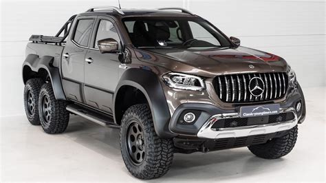 Behold The Almighty Mercedes Benz X Class 6x6 Pickup