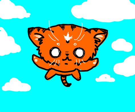 Flying Cat Drawception