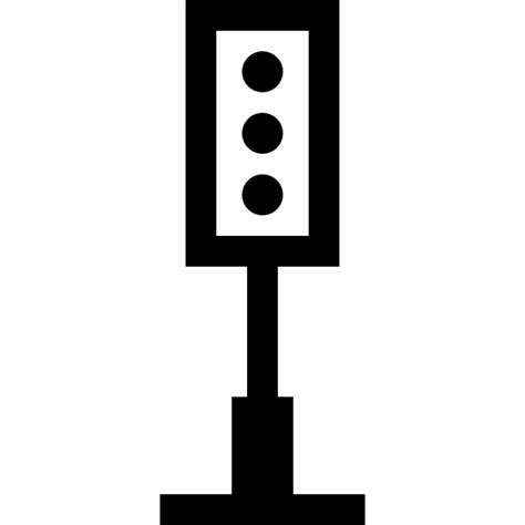 Traffic Light Basic Rounded Lineal Icon