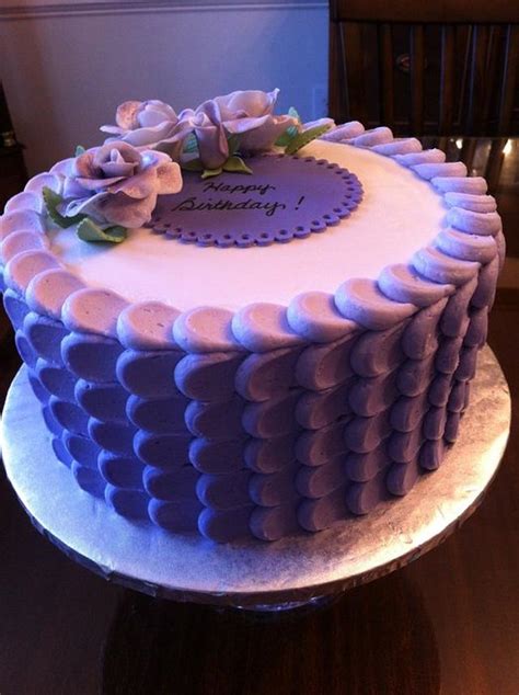 If you prefer, do pick those without fillings to suit your tastebuds. shades of lavender birthday cake - cake by jiffy0127 ...