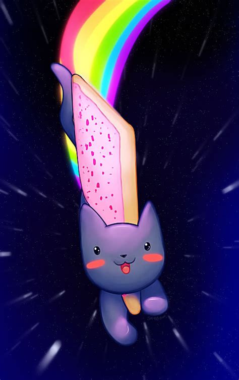 Nyan Cat Nyan Cat Fan Art 26043076 Fanpop