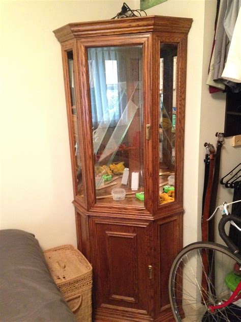 This can cause him to become terrified. DIY Chameleon Cage- Convert china cabinet into arboreal ...
