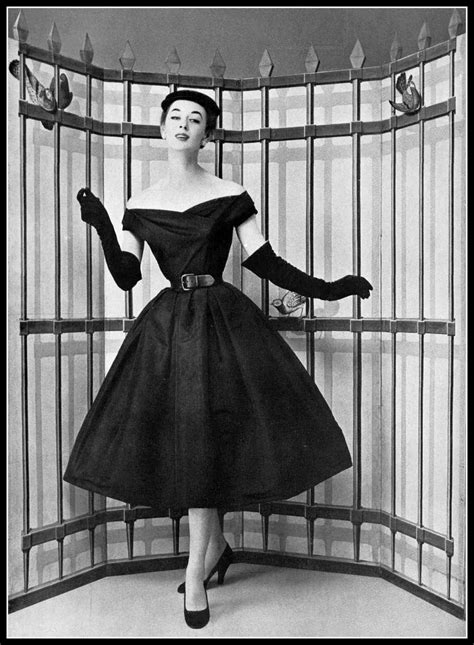 The Top Paris Designer Dresses Of 1954 Vintage Fashion 1950s Retro