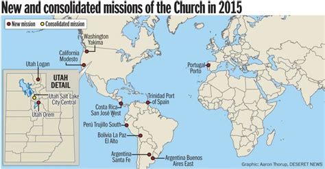 lds church announces 11 new missions 2015 mission president california lds missions map
