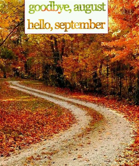 Hello September Goodbye August Welcome September Pictures Images