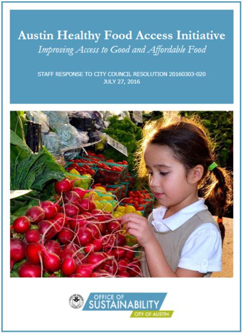 Food System Research Reports Austintexas Gov