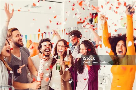 Birthday Party In The Office Stock Photo Download Image Now