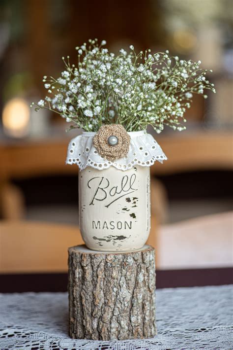 Diy Wedding Decorations Mason Jars