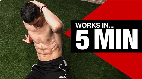 Ripped Abs Beginner Ab Workout 5 Minutes Revolutionfitlv