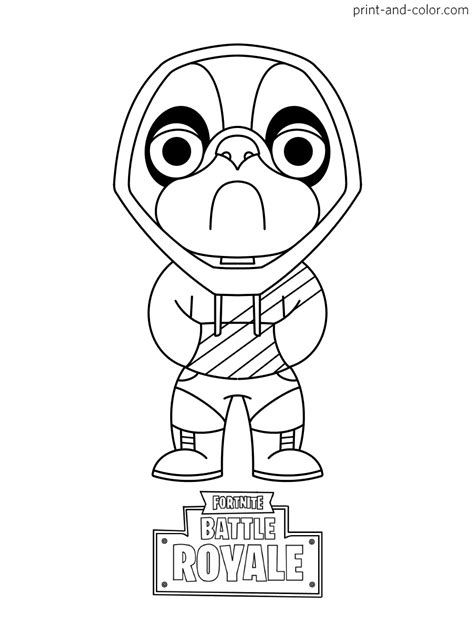 Fortnite Skins Coloring Pages To Print Coloring Pages