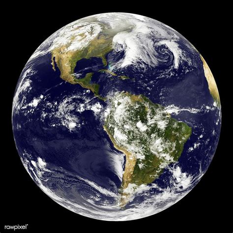 Nasa Goes 12 Satellite Image Showing Earth On March 30 2010 Original
