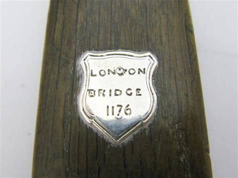 London Bridge 1176 Carving Set Parade Antiques Shop For Antiques