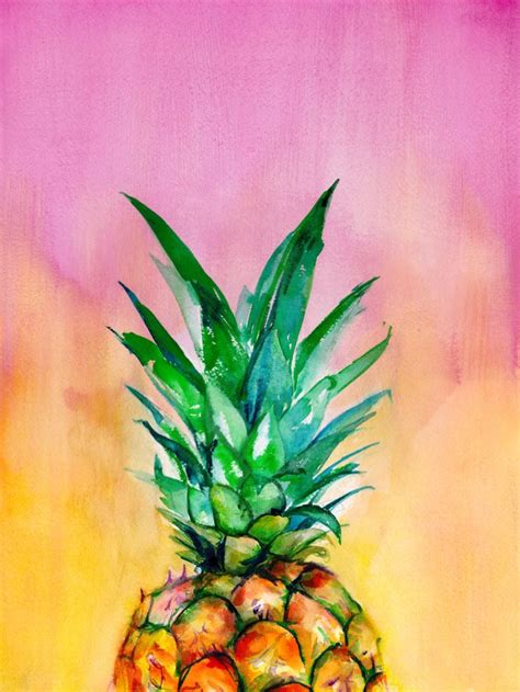Pin By Alannahjones On Themes Pineapple Art Pineapple Art Print