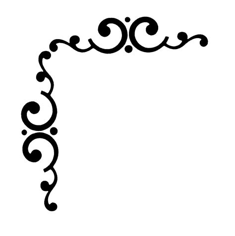 Simple Corner Border Designs Clipart Best