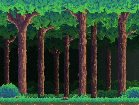 Pixel Woods By Dan Shannon On Dribbble