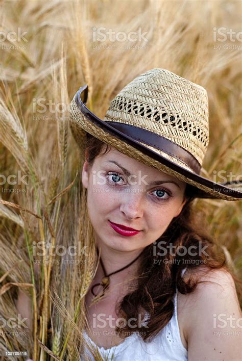 Girl In Wheat Field Stock Photo Download Image Now Adult Adults