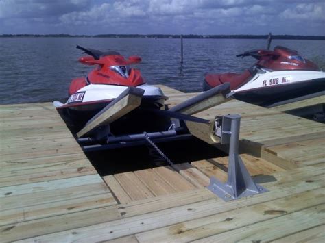 Kayak launch floating dock we might have no choice but to. DIY Double PWC Dock KIT (Floating) Boat Dock with Swim ...