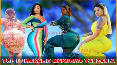 Wanawake 10 Mastaa Wenye Makalio Makubwa Tanzania Youtube