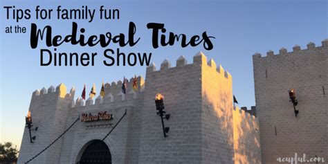 Tips For The Medieval Times Dinner Show In Orlando Acupful
