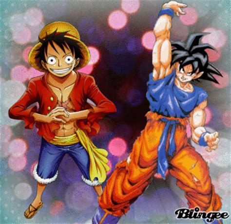 Goku And Luffy Anime Debate Fan Art Fanpop