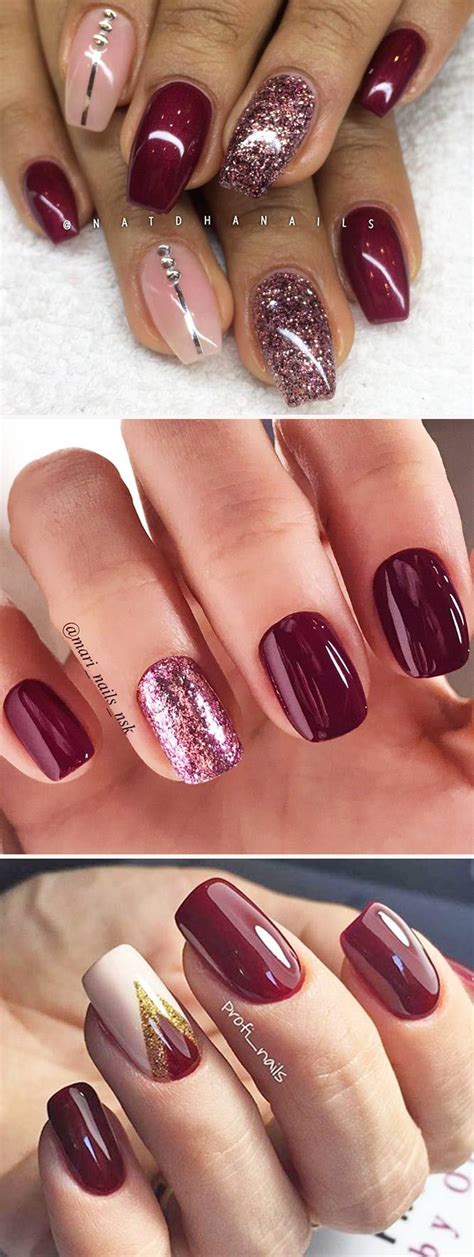 50 Newest Burgundy Nails Designs You Should Definitely Try In 2022
