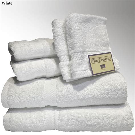 550 Gsm Deluxe 6 Pc Bath Towel Set