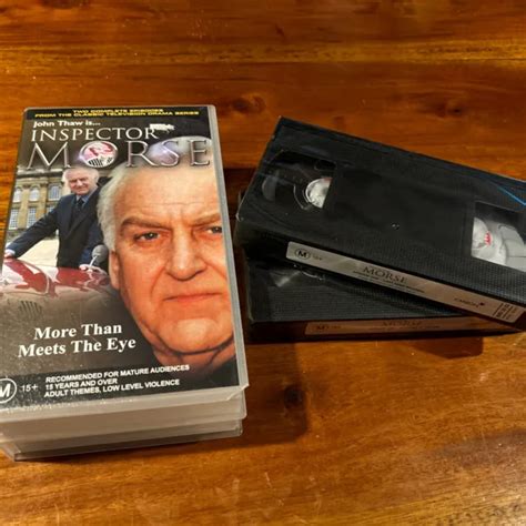 Inspector Morse More Than Meets The Eye Episodes 1 And2 Sealed Vhs Video S 25 04 Picclick
