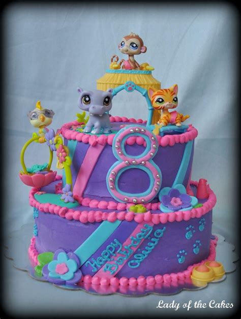 Littlest Pet Shop Cake For Abby Lps Cakes Birthday Cake Kids
