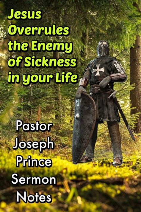 How to live as the enemy prince. 1 March 2020 - Jesus Overrules the Enemy of Sickness in ...