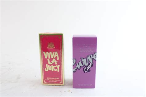Juicy Couture And Curve Crush Fragrance Sprays 2 Pieces Property Room