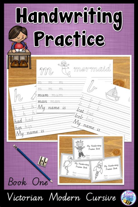 Handwriting Practice For Beginning Writers Prep Year 1 Pertaining To