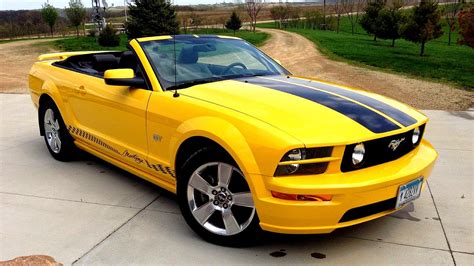 Yellow Ford Mustang Convertible For Sale Yellow Choices