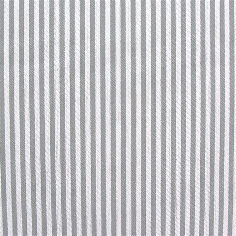 Ticking Grey Striped Cotton Fabric Grey Stripes Ticking Fabric