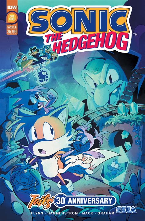 Sonic The Hedgehog Tails 30th Anniversary Special Cover B