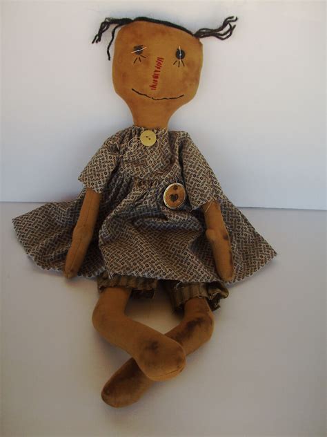 This Is A Handmade Primitive Doll Made By Me Primitive Dolls