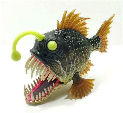 Toys R Us Chap Mei Deep Sea Angler Fish Figure Toy 2014 Glows In The
