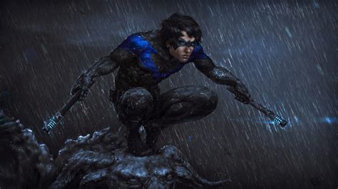 Nightwing In The Rain Myconfinedspace
