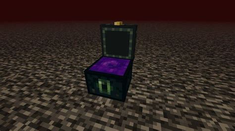 Nether Portal Ender Chest Minecraft Texture Pack Texture Packs