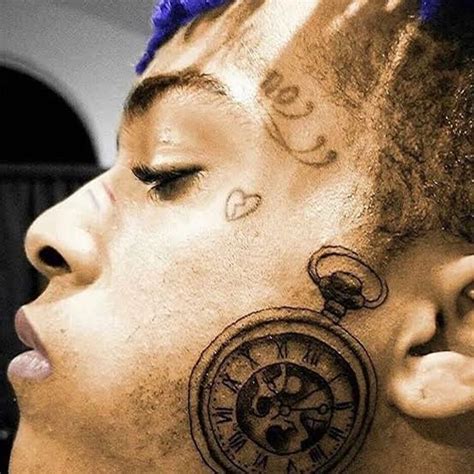 Xxxtentacion Tattoo Clock Face In My Xxx Hot Girl