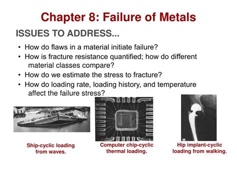 Ppt Chapter 8 Failure Of Metals Powerpoint Presentation Free
