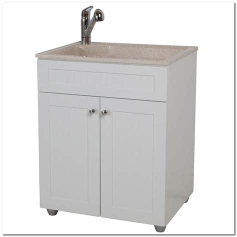 Storing all these essentials in an organized, easily accessible manner is key to making the most of your time cooking, eating, and entertaining. Home Depot Laundry Sink Cabinet Combo - Sink And Faucet ...