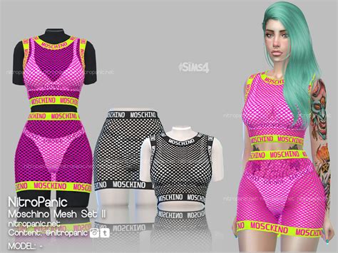 Moschlno Mesh Set Ii For The Sims 4