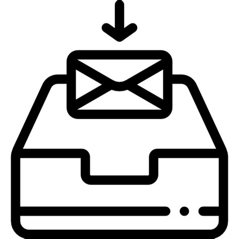 Inbox Free Arrows Icons