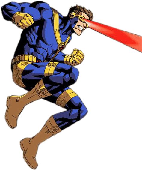 X Men Cyclops Light Energy Xmen Cyclops Comic Art Clipart Full Size