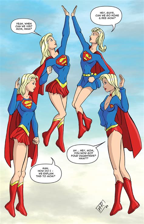 Supergirls Commission By Mhunt On Deviantart