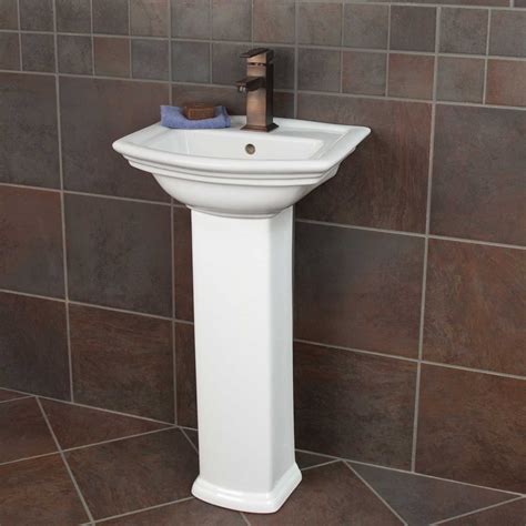 Gaston Corner Pedestal Sink Small Pedestal Sink Pedestal Sink