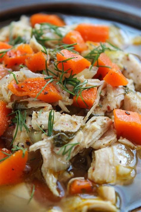 Homemade chicken soup recipe ~ combine ingredients, simmer until the kitchen smells wonderful, serve with homemade bread, and add a dose of love! The Best Homemade Chicken Soup - The Suburban Soapbox