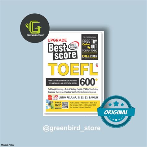 Maybe you would like to learn more about one of these? Kunci Jawaban Structure Buku Toefl Best Score 600+ - Ajudan Soal
