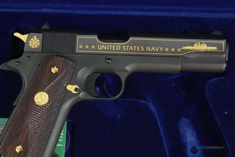 Colt 1911 Navy Commemorative By United States H For Sale